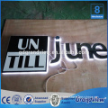 Wholesale Reverse LED illuminated 304 Stainless steel Channel Letters